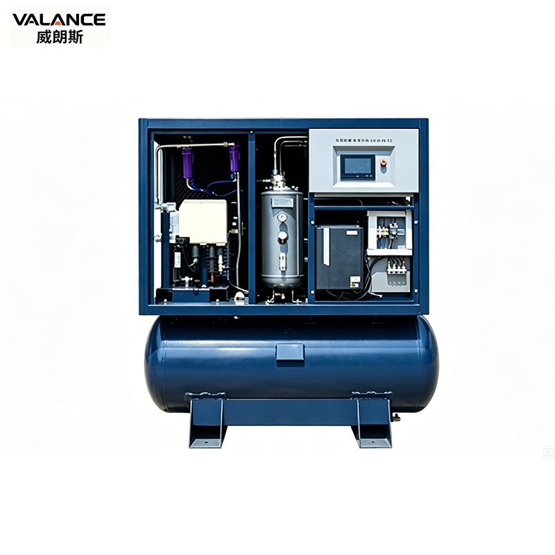 Portable integrated air compressor
