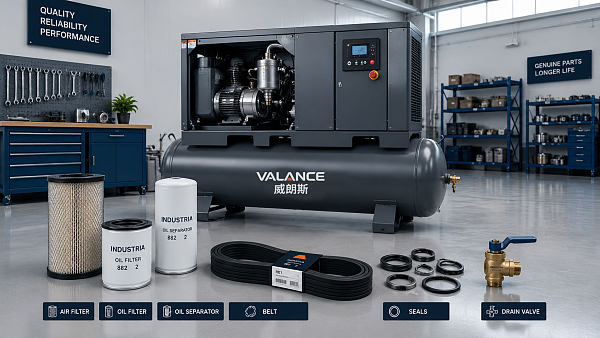 Air Compressor Spare Parts List: Which Components Wear Out First and Why?