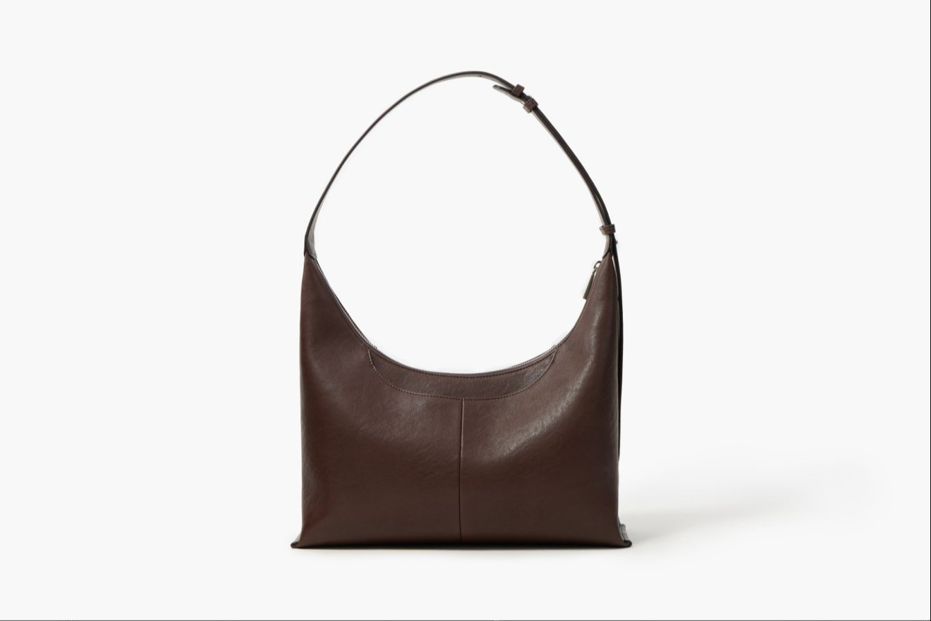 Oil wax pattern / Large-sized HOBO bag