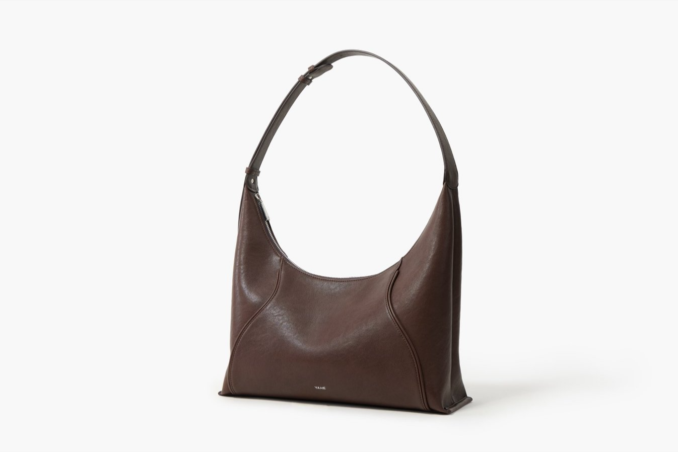 Oil wax pattern / Large-sized HOBO bag