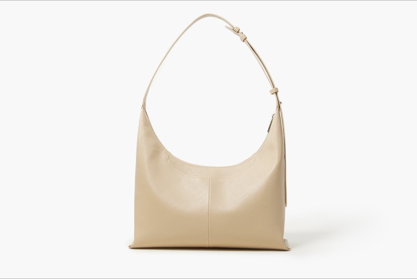 Oil wax pattern / Large-sized HOBO bag