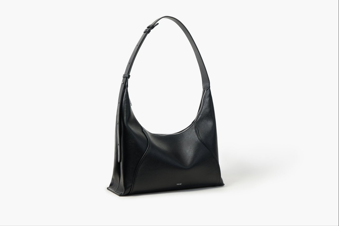 Oil wax pattern / Large-sized HOBO bag