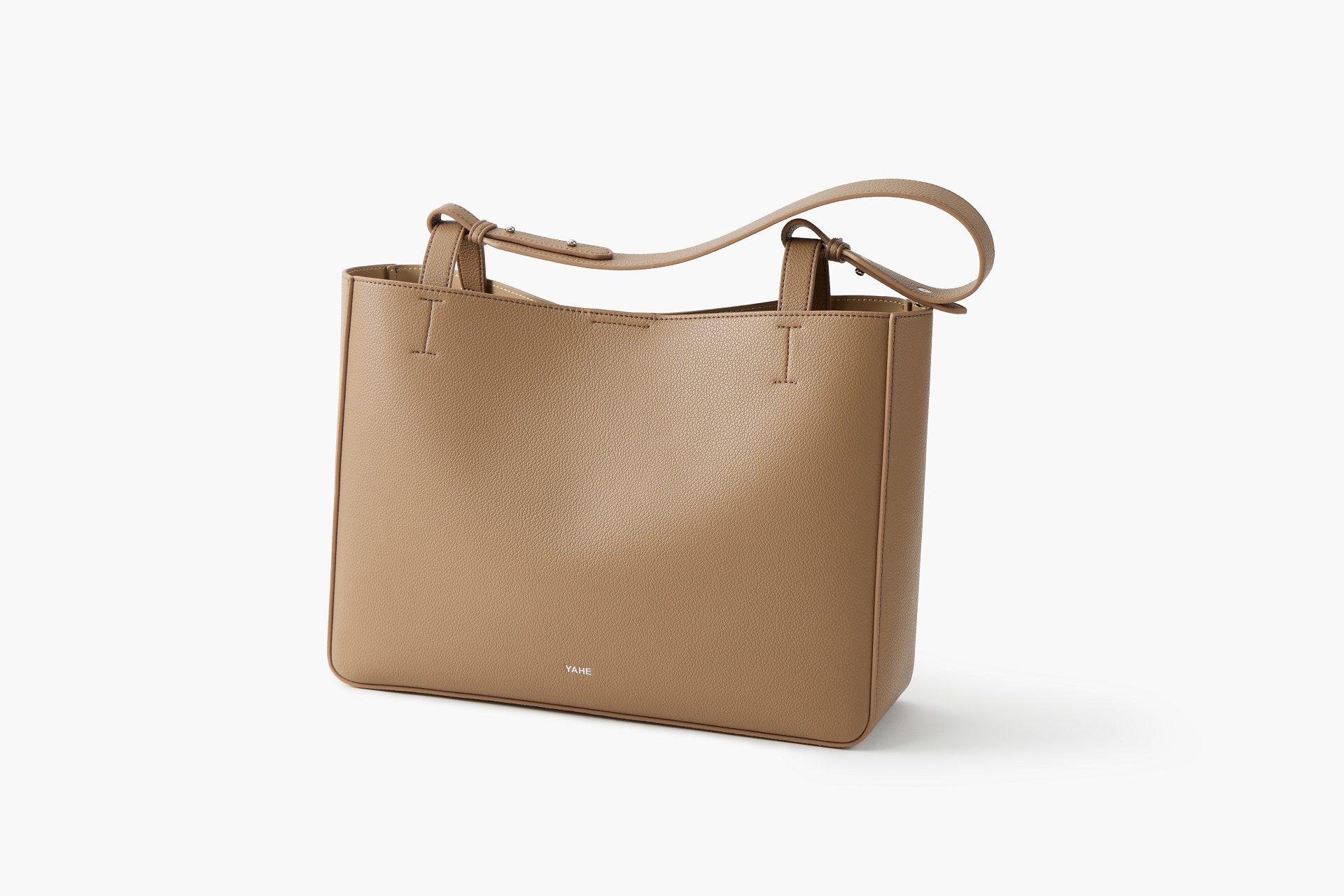 Litchi pattern / Large capacity tote bag
