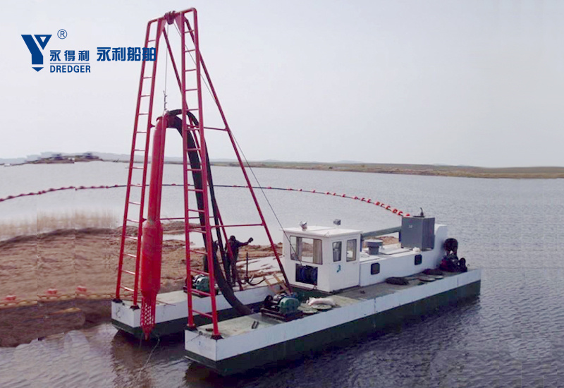 500 m³ per hour jet suction dredger