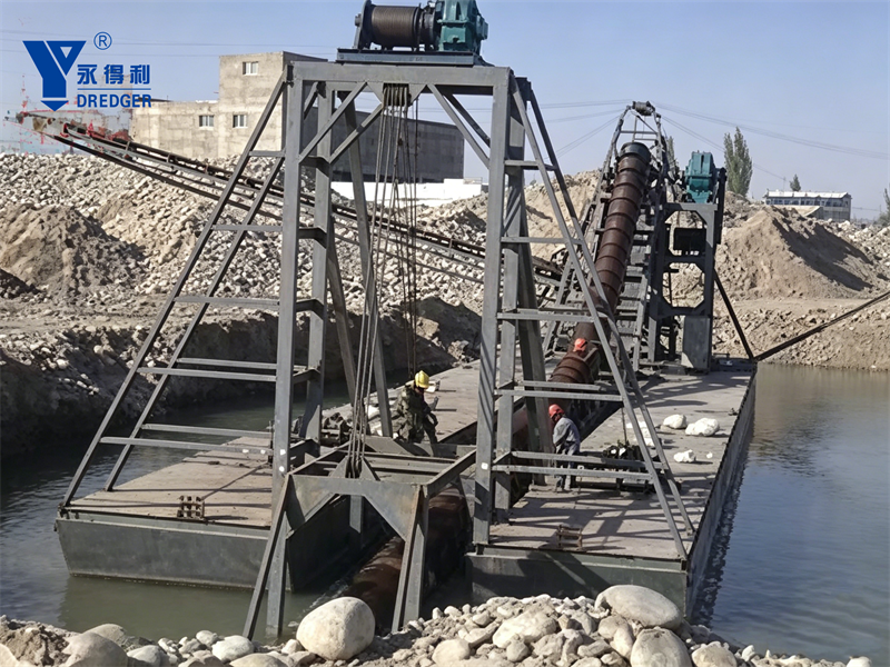 Bucket Chain Stone Dredger