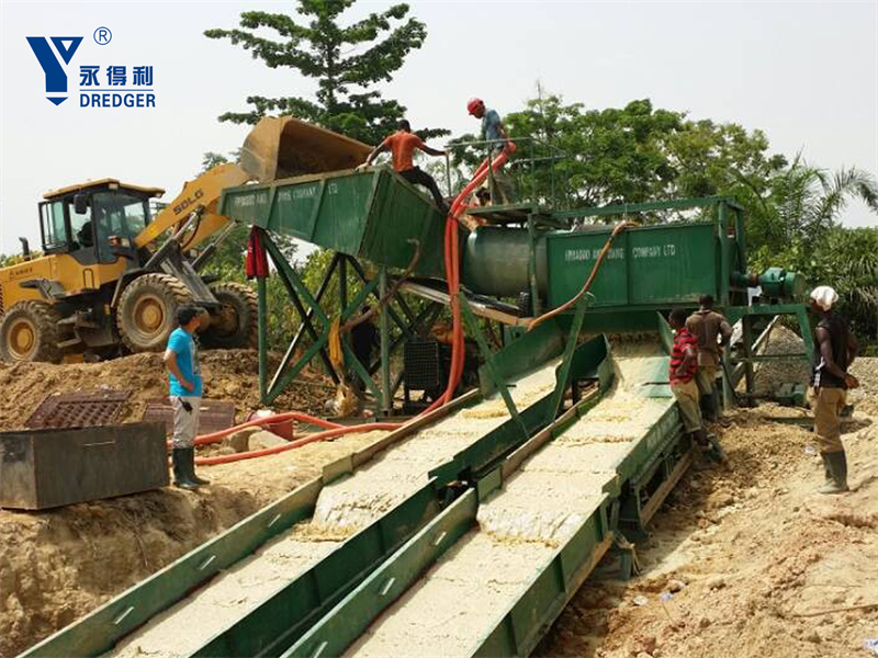 100tph Gold Washing Plant