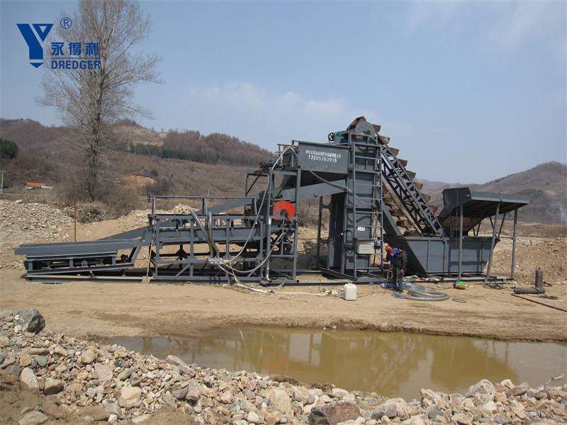Gold Washing Plant with Iron Separator