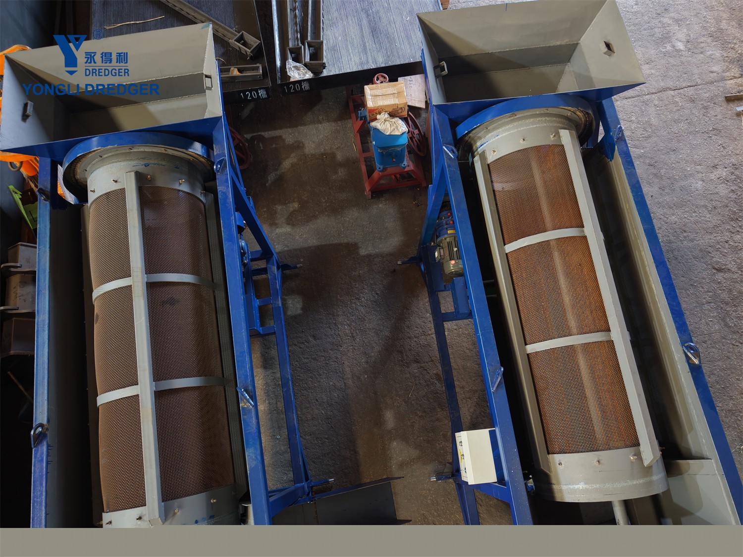 Movable Gold Trommel Washing Plant
