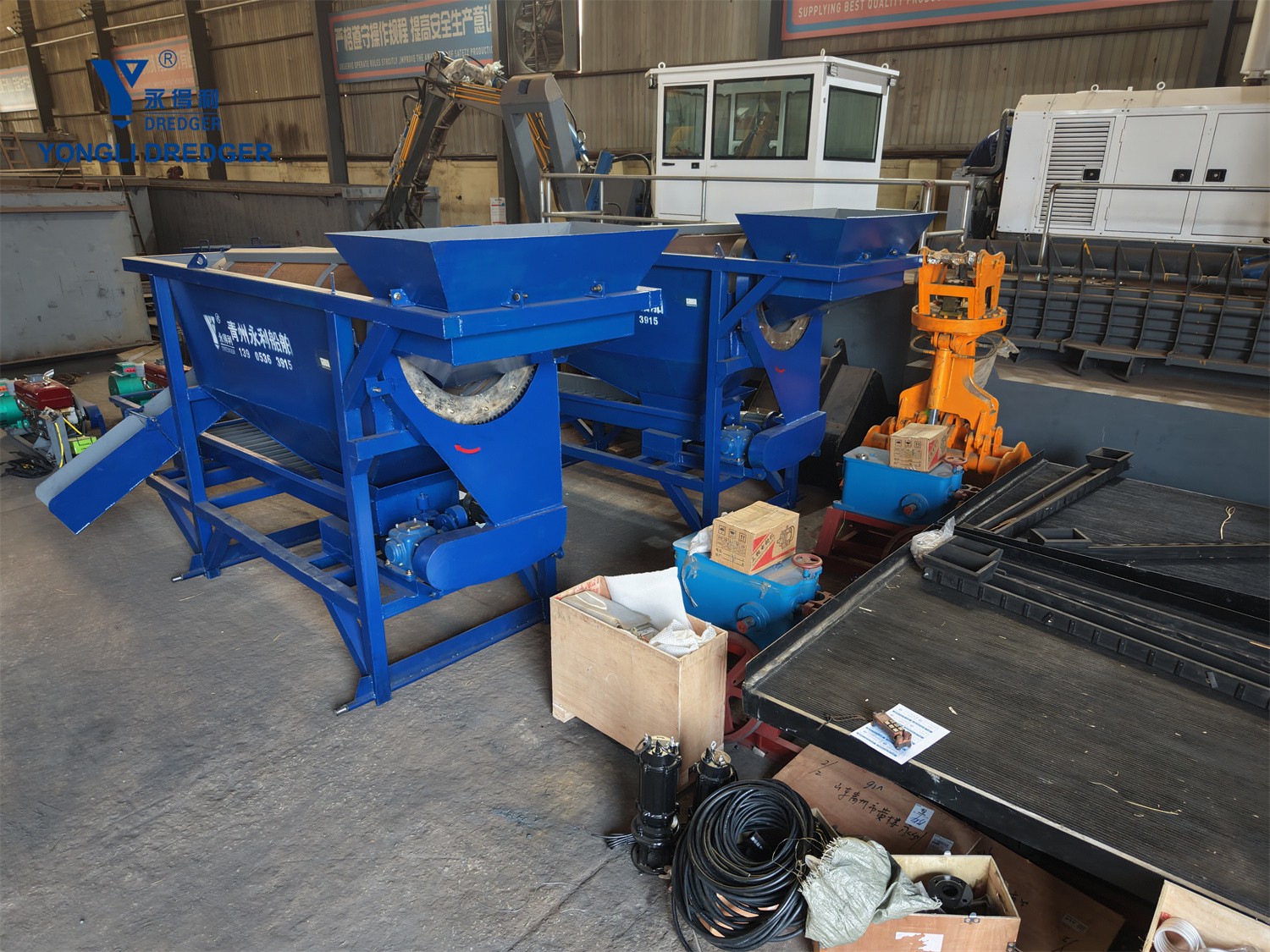 Movable Gold Trommel Washing Plant