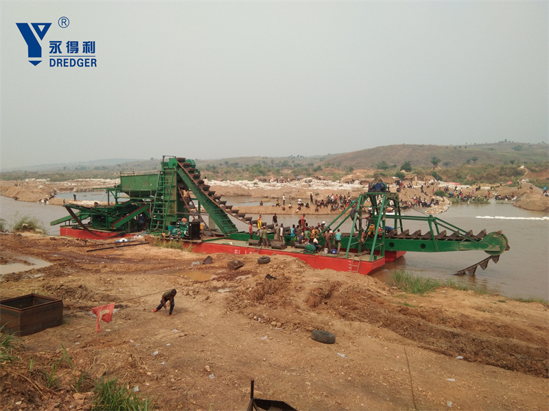 Bucket Chain Diamond Dredger