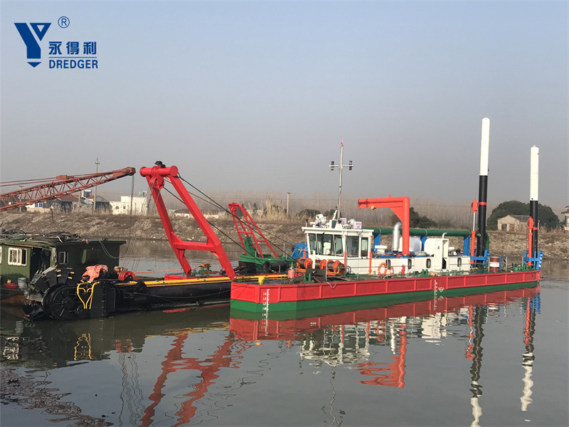 Bucket Wheel Suction Dredger