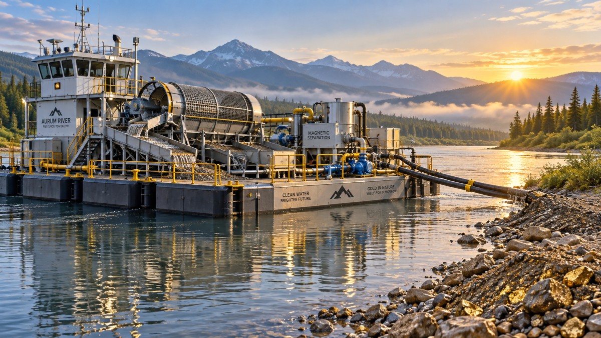 When a Gold Panning Vessel suits remote placer mining sites When a Gold Panning Vessel suits remote placer mining sites