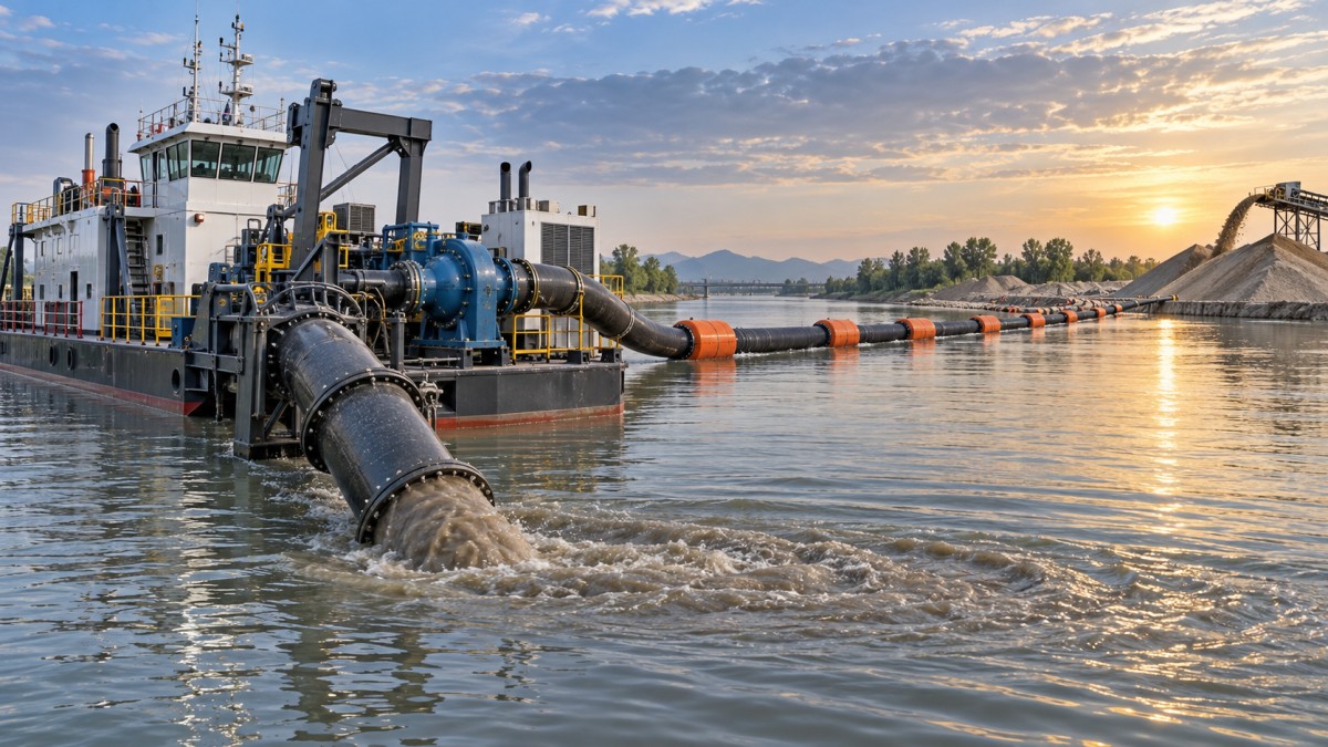 Comment l’adaptation de la pompe prévient la cavitation dans une drague à pompe pour sable de rivière
