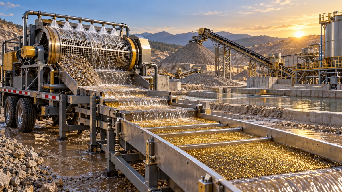 Quelles sont les causes de perte d'or dans le circuit de récupération d'une drague d'extraction aurifère