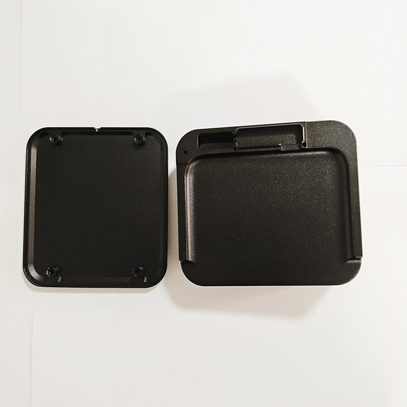 Custom CNC Aluminum Enclosure | Extruded Aluminum Housing with Sandblasted & Anodized Finish