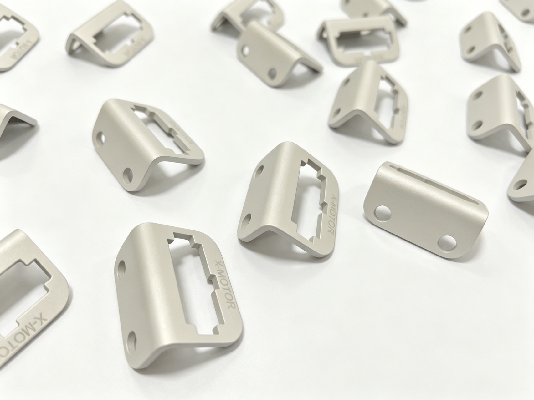 Custom CNC Machined Aluminum Bent Brackets & Support Brackets