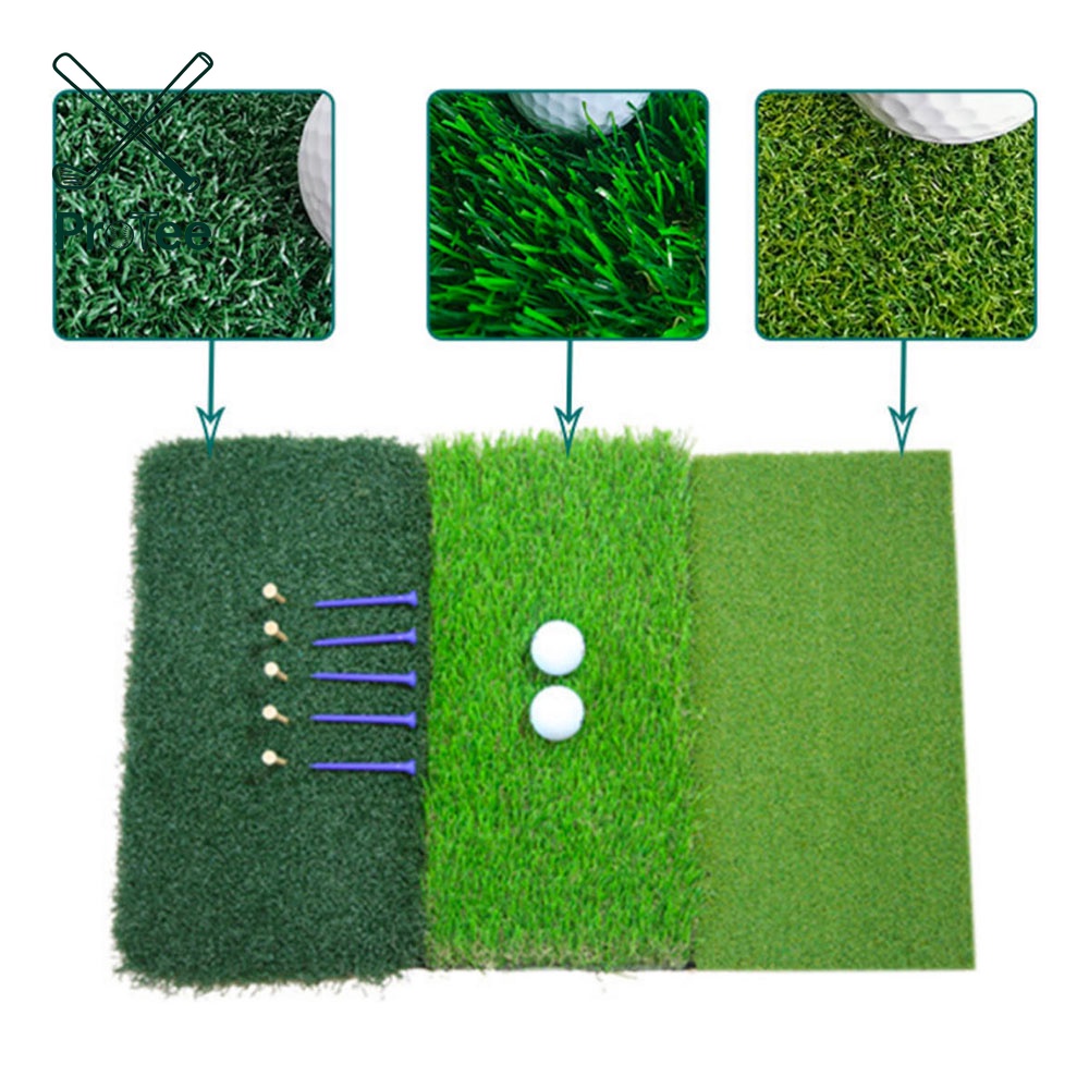 Foldable Heavy-Duty Golf Hitting Mat for Indoor/Outdoor Swing & Chipping Golf Accessories & Gift for Men & Women