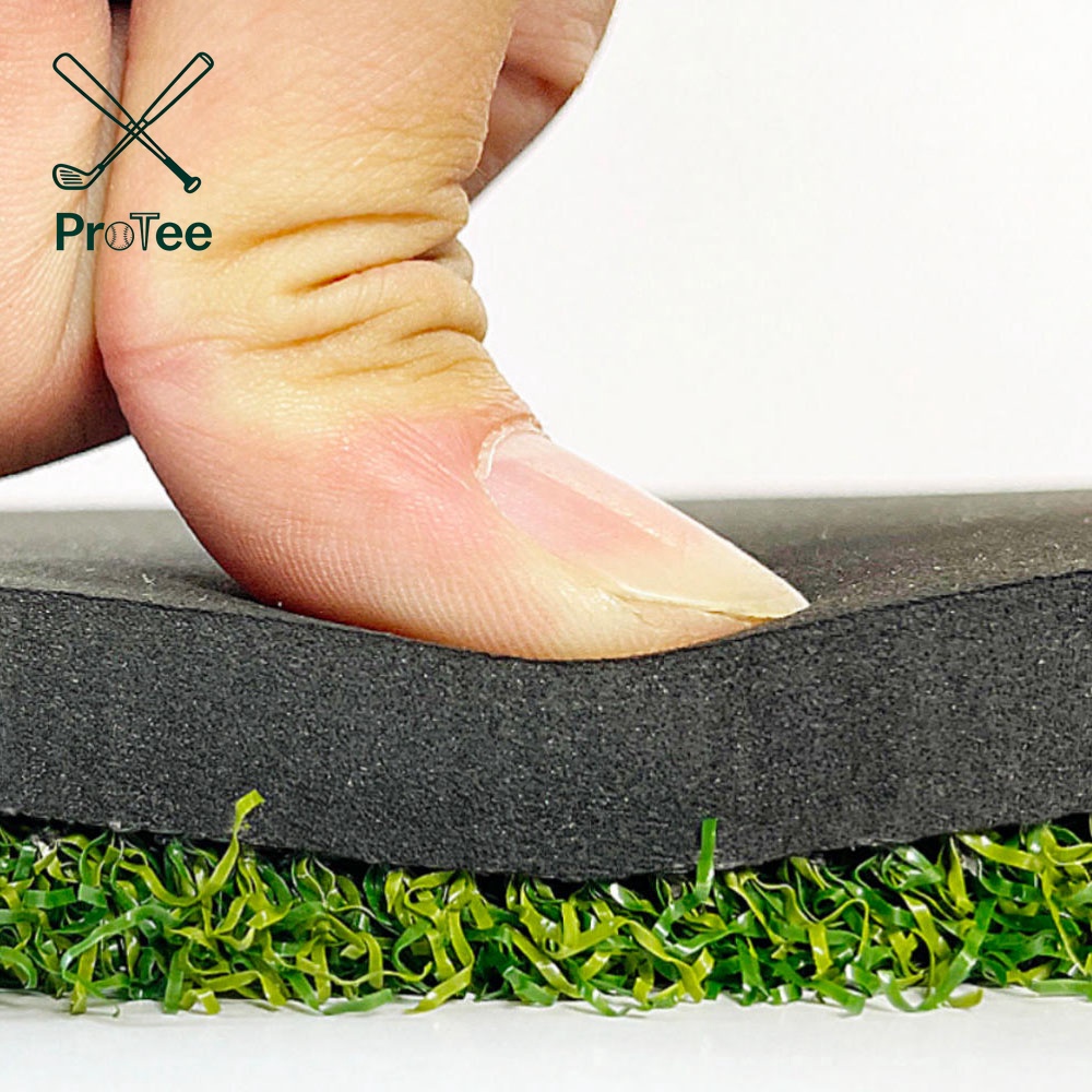 Golf Hitting Mat with High Quality Extra 4 Replaceable Golf Practice Mat Golf Swing Training Mat 5ftx4ft for Indoor Outdoor