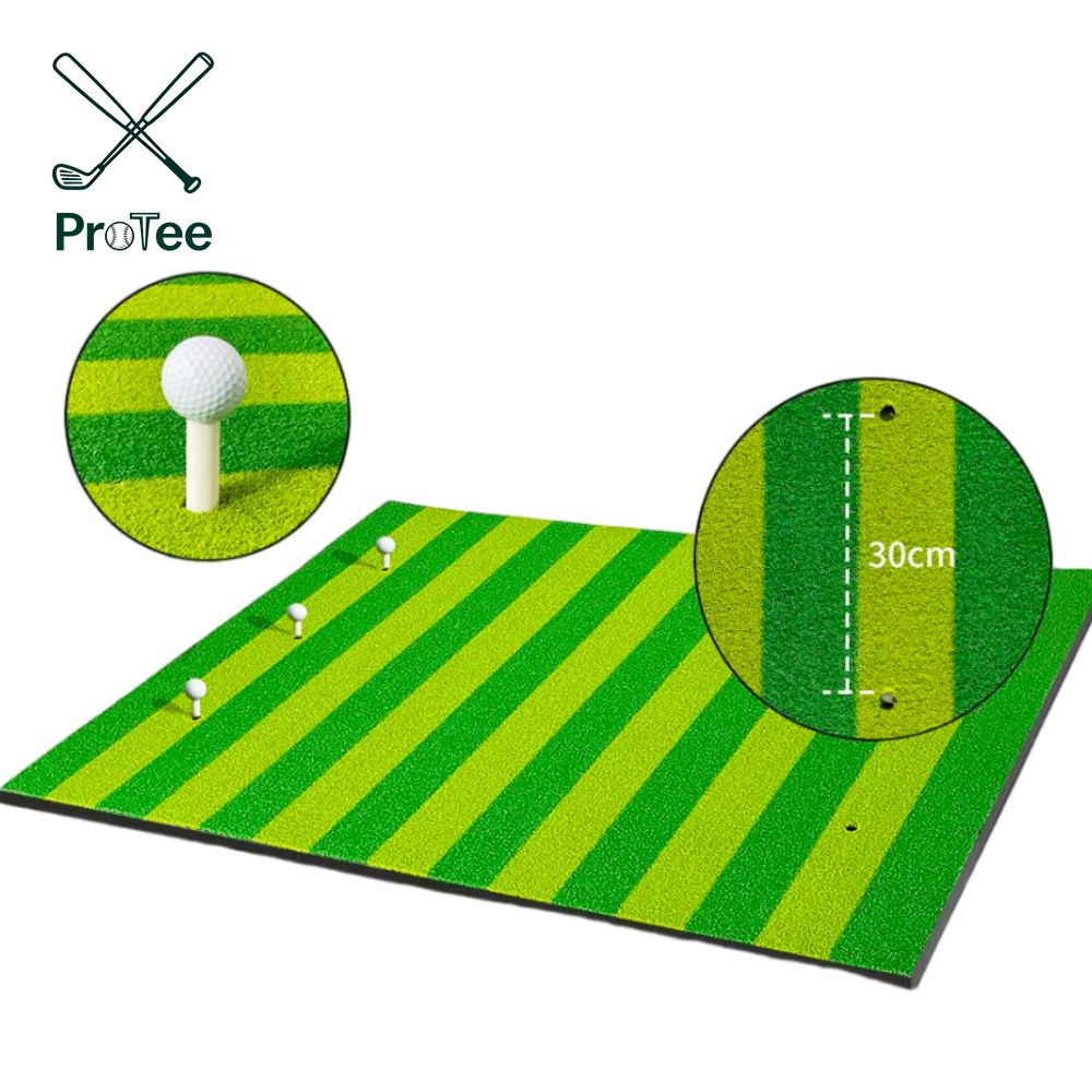 Golf Practice Mat Upgrade 5x4FT Artificial Turf Golf Mats Practice EVA Bottom Thicken Golf Hitting Training Mat