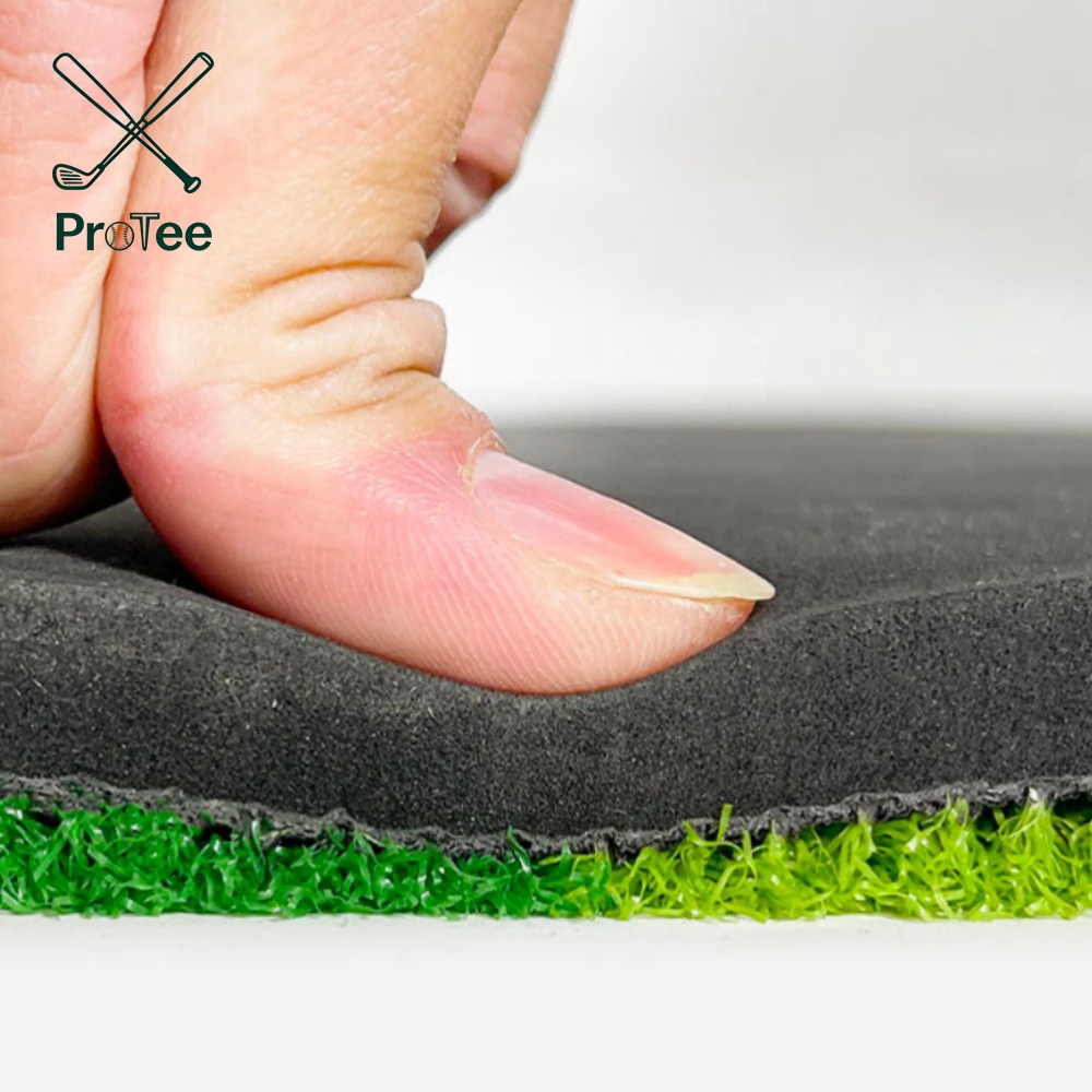 Golf Practice Mat Upgrade 5x4FT Artificial Turf Golf Mats Practice EVA Bottom Thicken Golf Hitting Training Mat