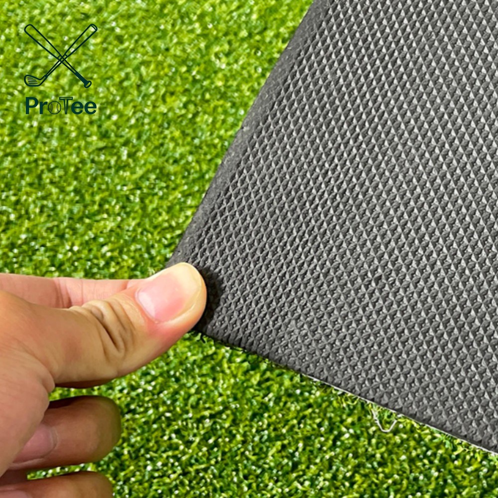 Golf Hitting Practice Mat with Artificial Turf Golf Training Aids with Replaceable Golf Practice Mat for Indoor Outdoor Training