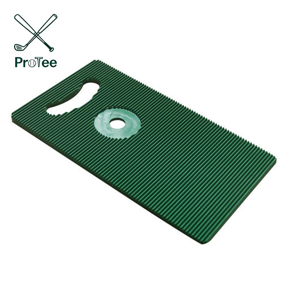 Mini Golf Hitting Mat with Golf Rubber Tees for Kids Junior Golf Hitting Practice Golf Swing Training Aids