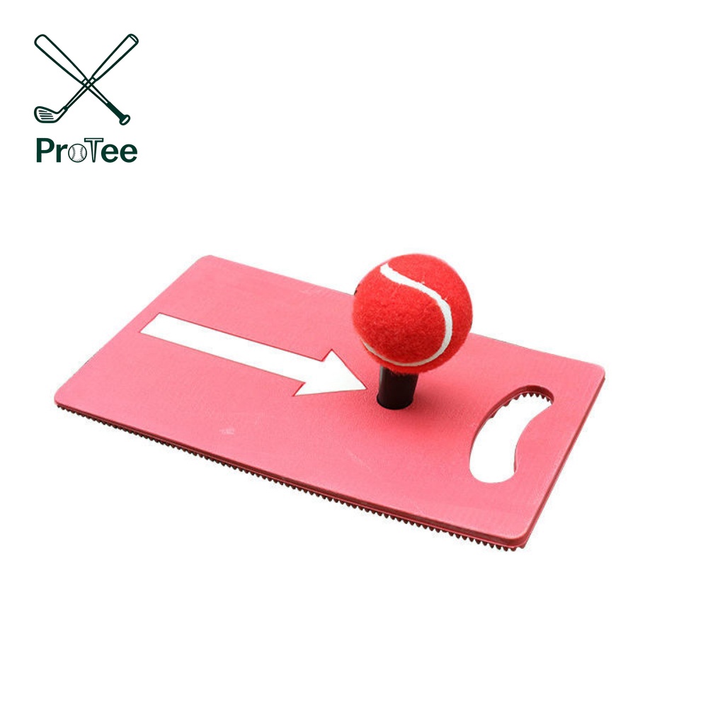 Mini Golf Hitting Mat with Golf Rubber Tees for Kids Junior Golf Hitting Practice Golf Swing Training Aids