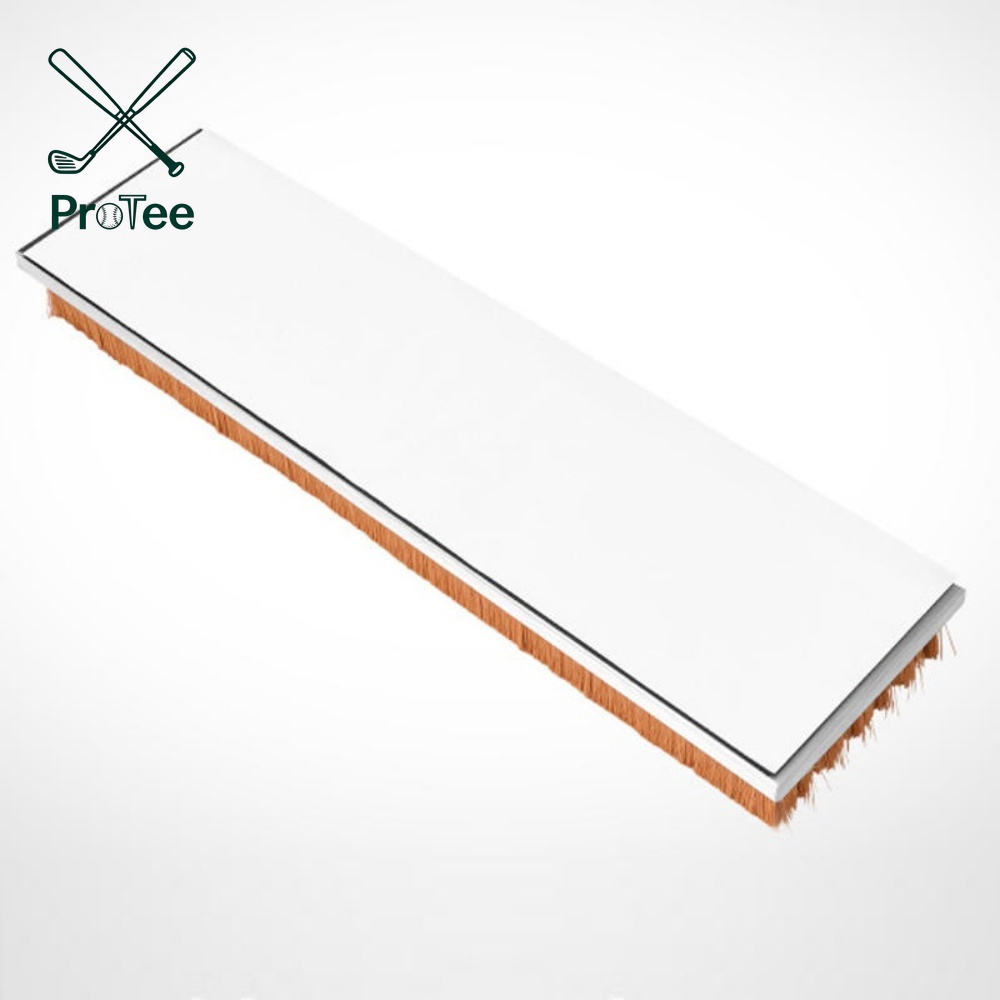 Golf Hitting Mat with Rough Turf and Sand Trap for Golf Simulator High Density Turf Golf Hitting Mat with Non-Slip EVA Backing