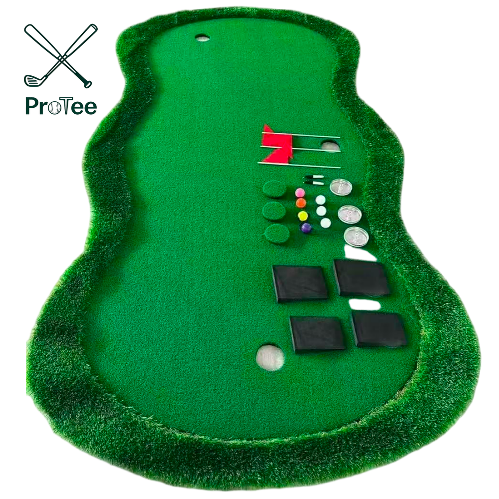 Golf Putting Green Mat Golf Training Mat Professional Golf Practice Mat Green with High Quality Putting Green Turf