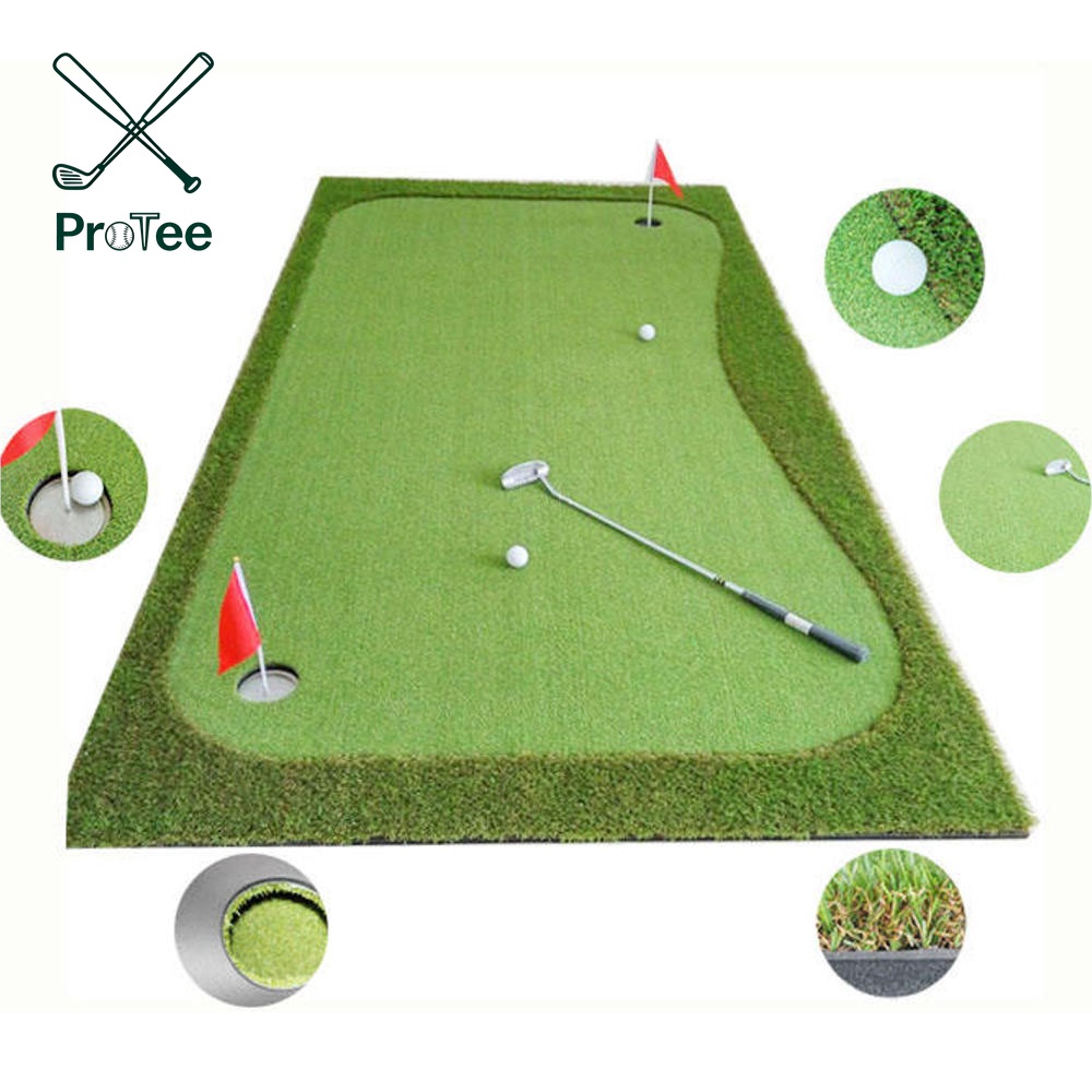 Golf Putting Green Mat Golf Training Mat Professional Golf Practice Mat Green with High Quality Putting Green Turf