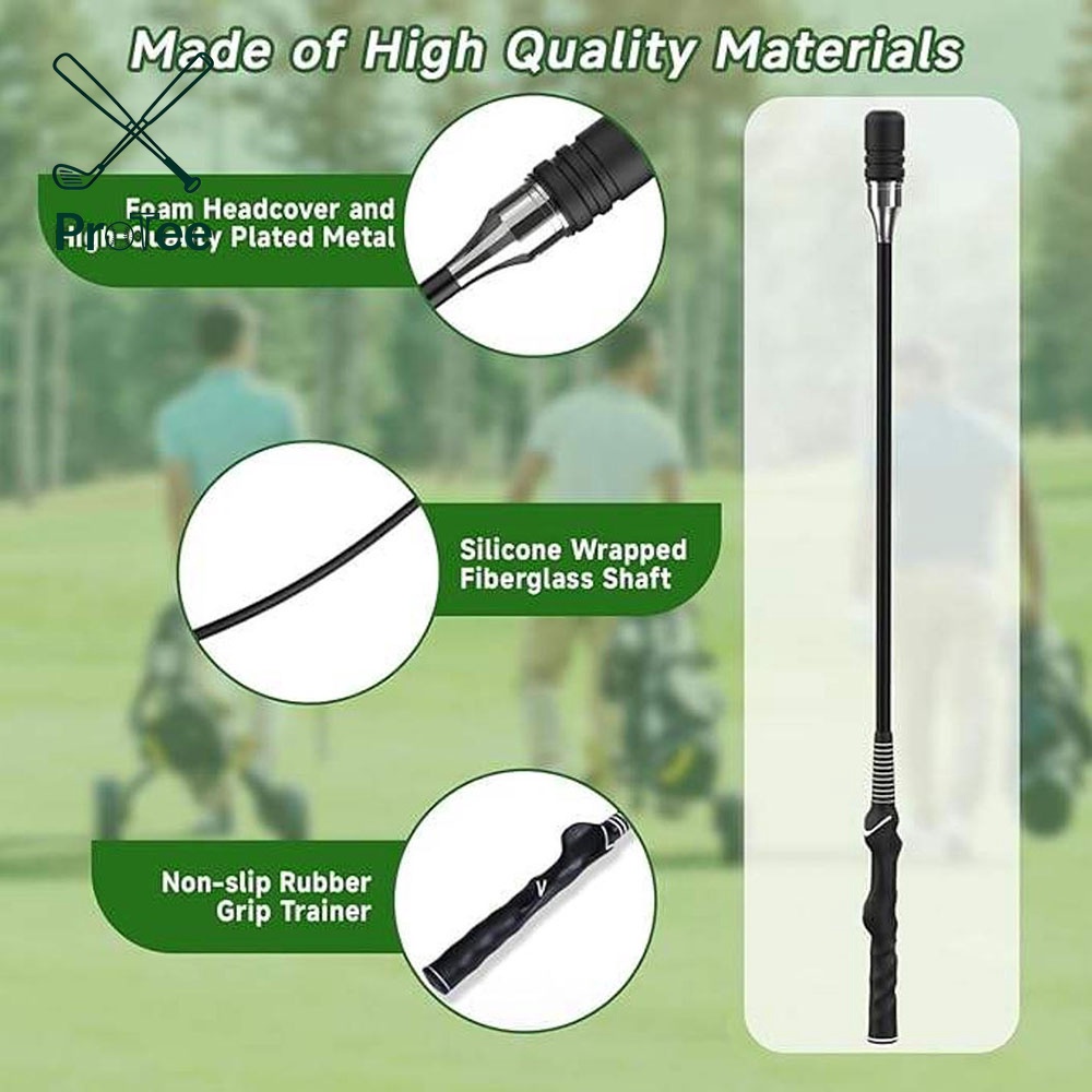 Golf Swing Trainer and Warm up Tool- Essential Golf Accessories for Golfers Increase Swing Speed Balance and Grip Strength