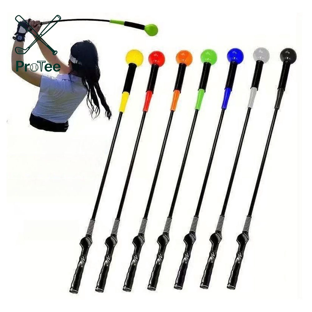 Factory Price Golf Swing Trainer Warm-Up Stick Practice Flexible Rod Golf Swing Training Aid