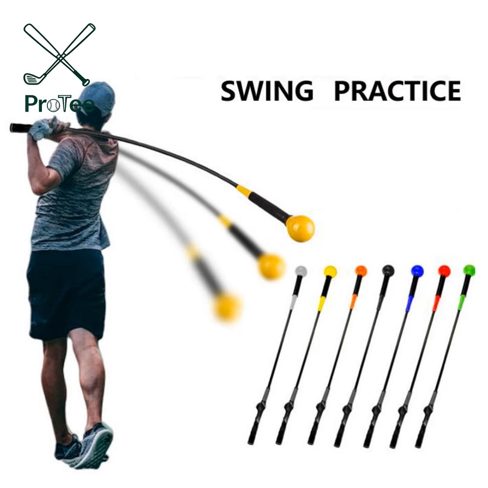 Factory Price Golf Swing Trainer Warm-Up Stick Practice Flexible Rod Golf Swing Training Aid