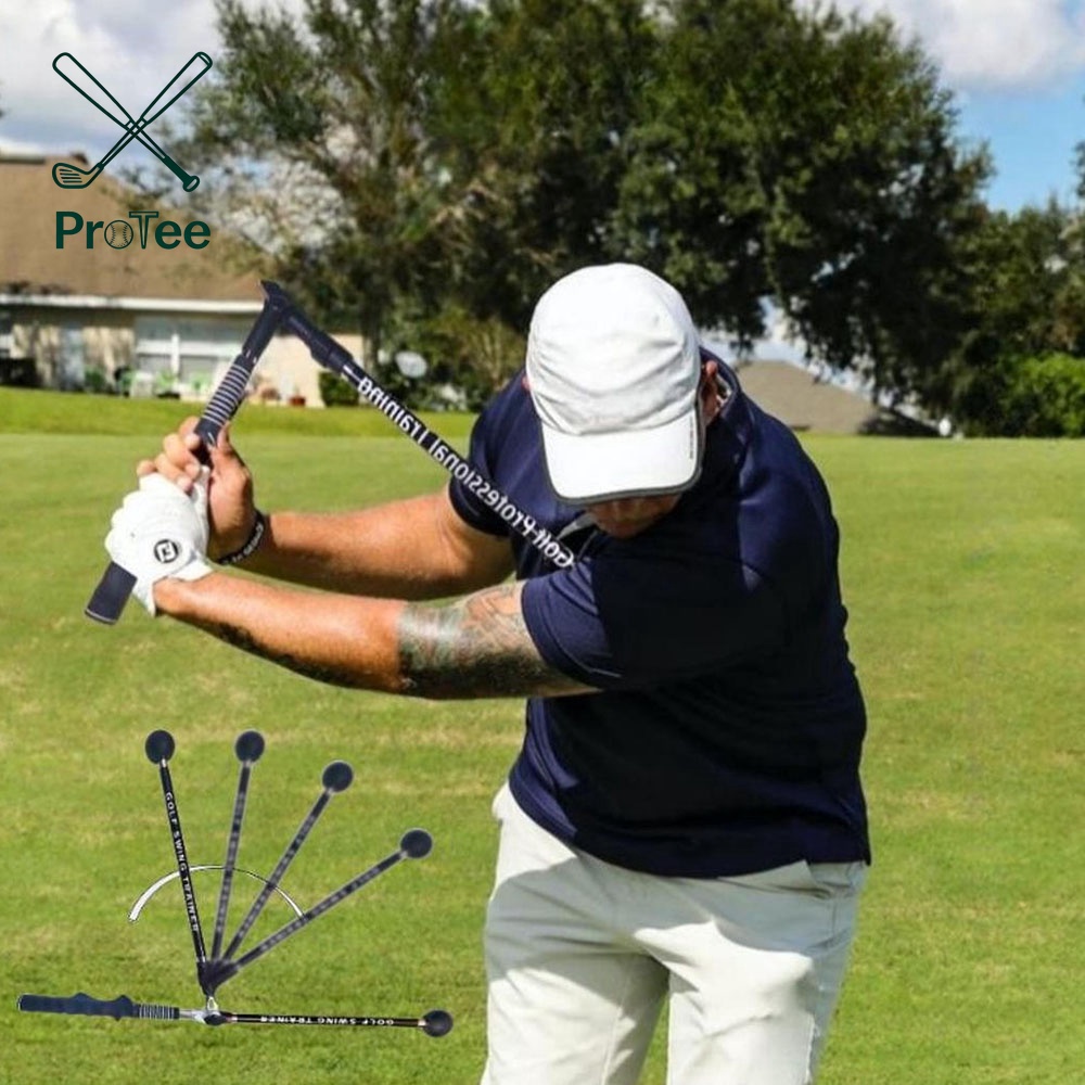 Portable Collapsible Golf Swing Trainer for Beginners to Deepen the Muscle Memory of Golf Swing Golf Swing Trainer Aid
