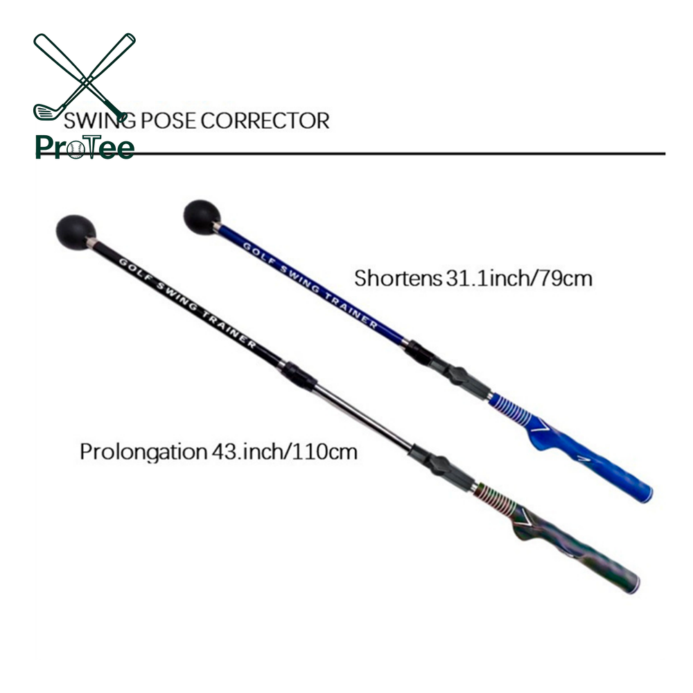 Portable Collapsible Golf Swing Trainer for Beginners to Deepen the Muscle Memory of Golf Swing Golf Swing Trainer Aid
