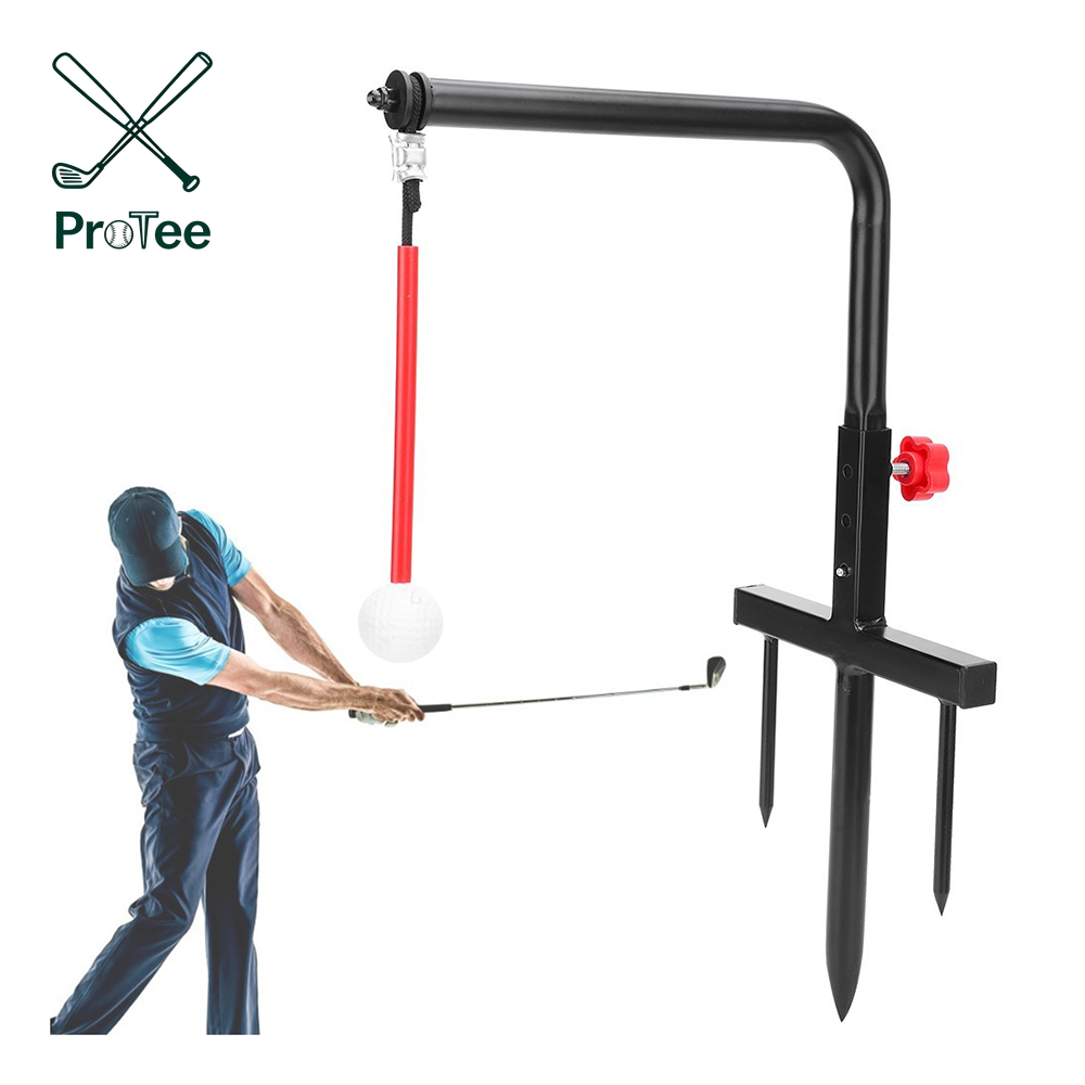 Durable Metal Practice Golf Swing Training Aid Golf Practice Equipment for Swing Practice