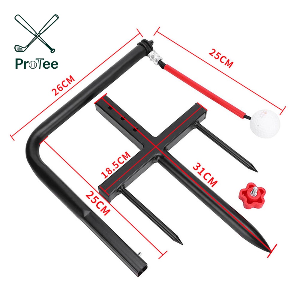 Durable Metal Practice Golf Swing Training Aid Golf Practice Equipment for Swing Practice