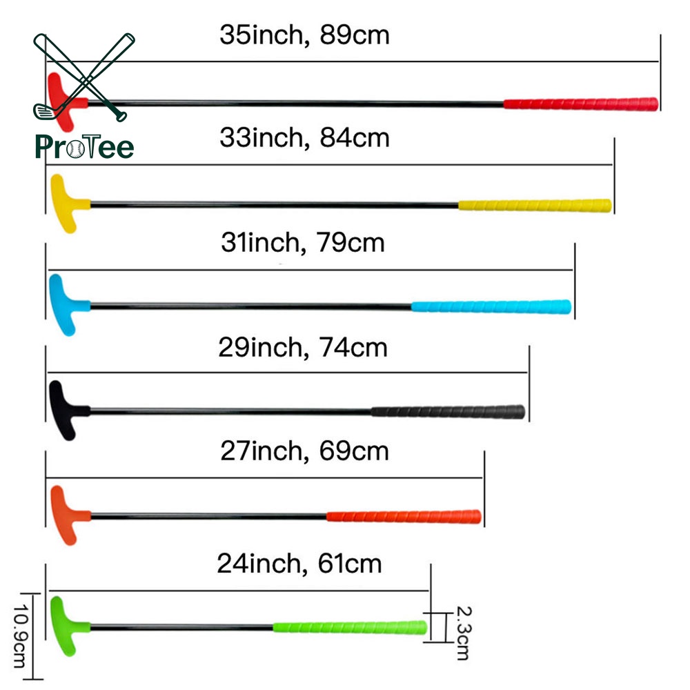 Golf Putters Two Way Mini Golf Putter for Children Teenager Junior Adults Men Women Right or Left Handed Golfers