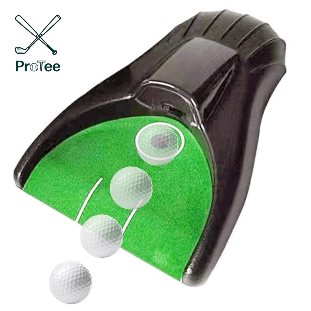 Golf Automatic Putting Ball Return Cup Putting Practice Auto Putting Machine Golf Cup Training Aid Putting Returner
