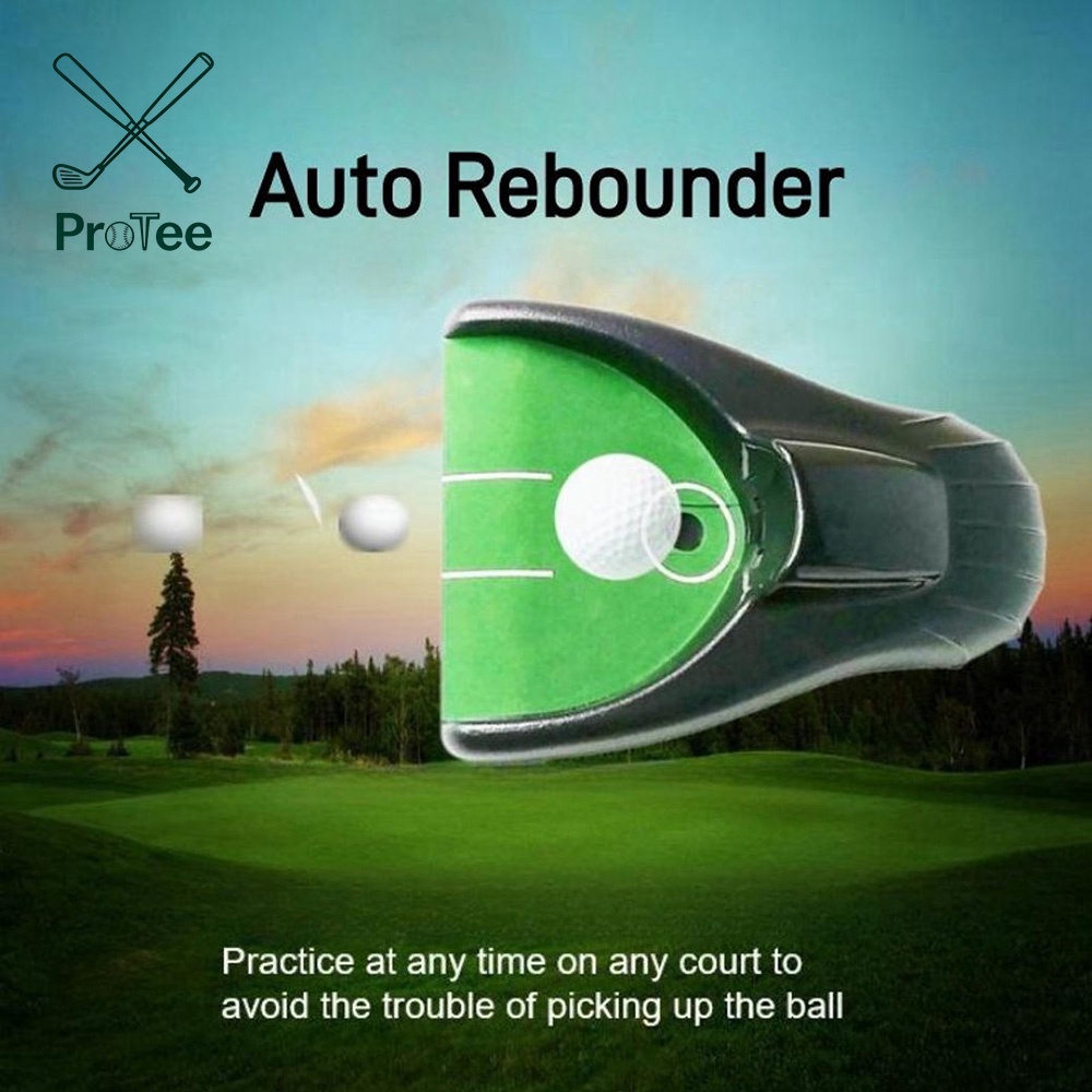 Golf Automatic Putting Ball Return Cup Putting Practice Auto Putting Machine Golf Cup Training Aid Putting Returner