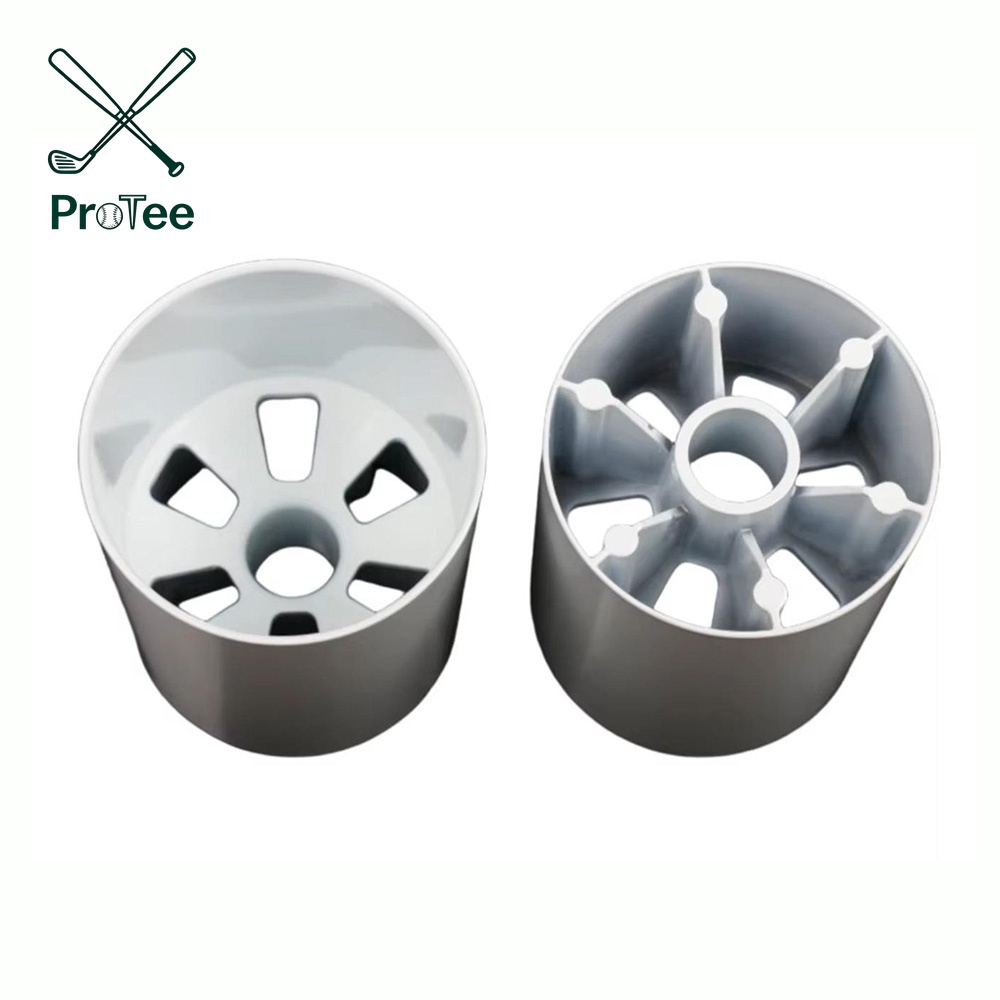 Golf Flag Hole Cup Set Checkered Golf Flag with 6 Inch Cup and Tube Inserted Mini Practice Putting Green for Garden Yard