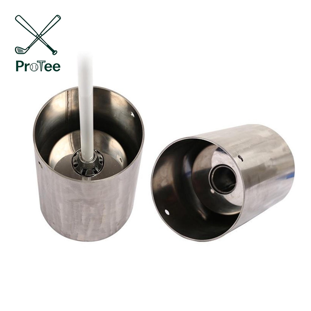 Golf Flagstick for PGA TOUR Professional Grade Golf Putting Green Flagstick Golf Pin Flag Golf Hole Cup 6inch Stainless Steel