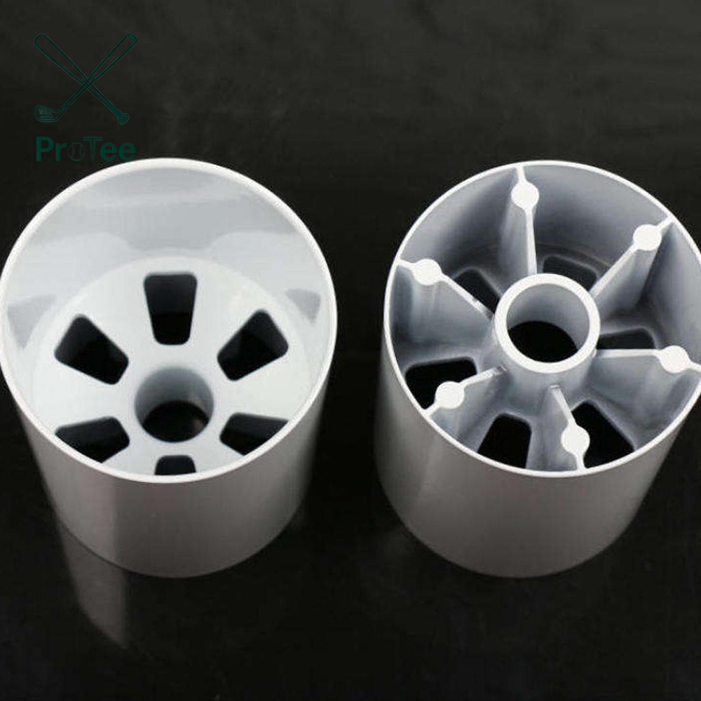 Backyard Practice Golf Hole Cup Aluminum Golf Alloy Putting Cup Golf Putting Aid Golf Training Equipment for Backyard Home