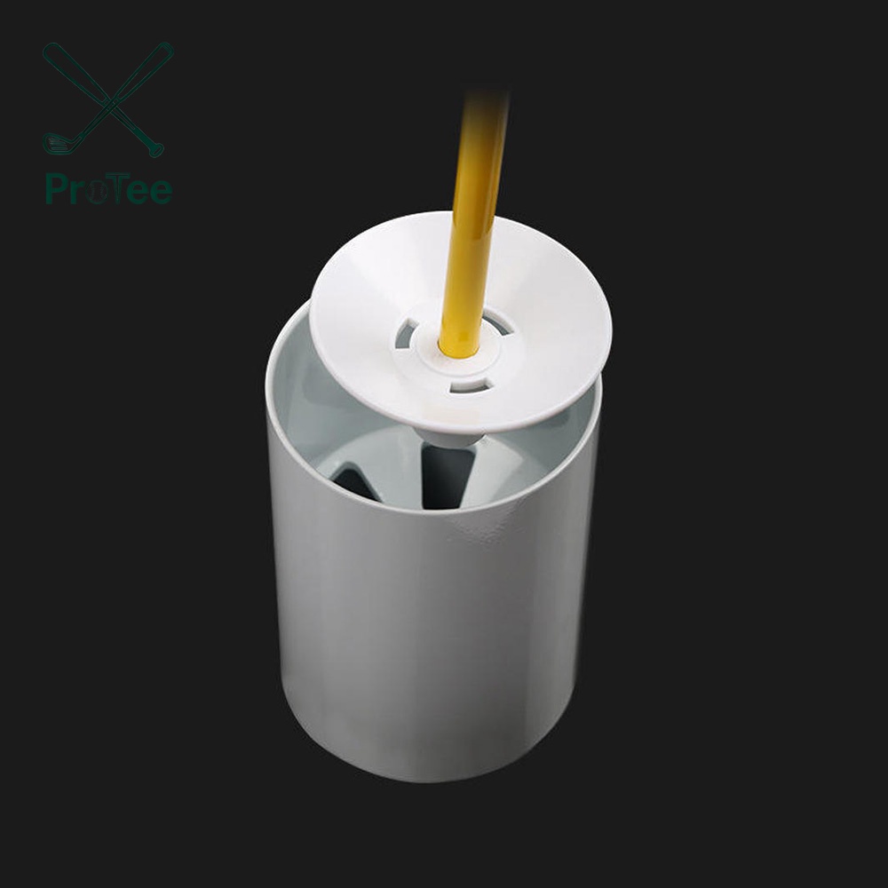 Backyard Practice Golf Hole Cup Aluminum Golf Alloy Putting Cup Golf Putting Aid Golf Training Equipment for Backyard Home
