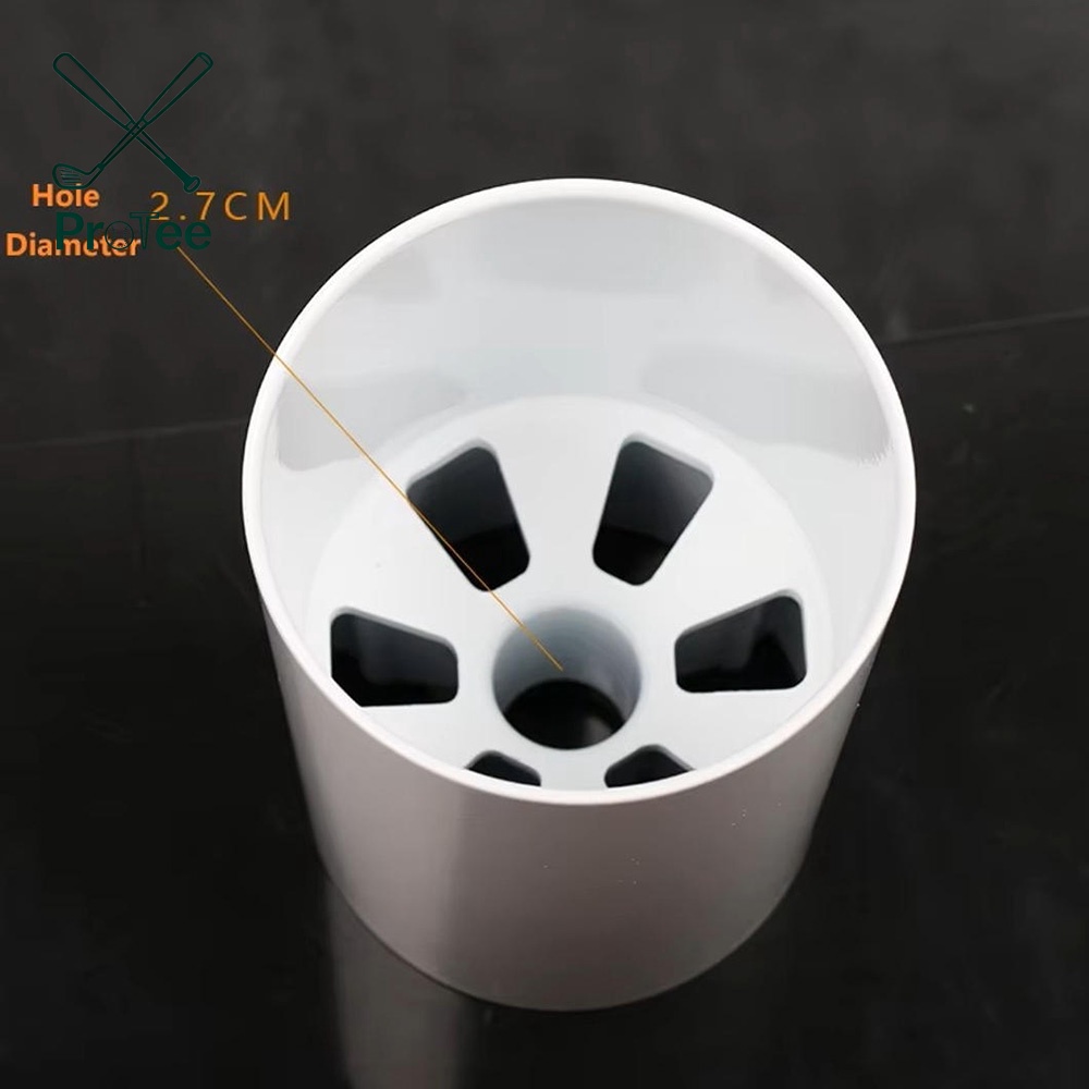 Backyard Practice Golf Hole Cup Aluminum Golf Alloy Putting Cup Golf Putting Aid Golf Training Equipment for Backyard Home