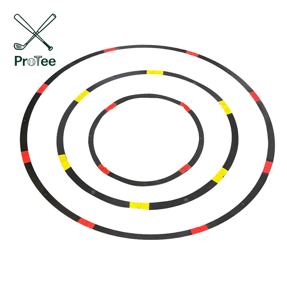Golf Tool for Putting Practice Indoor and Outdoor Golf Putting Rings 3 Pieces Set Golf Putting Target Circles Golf Putting Aid