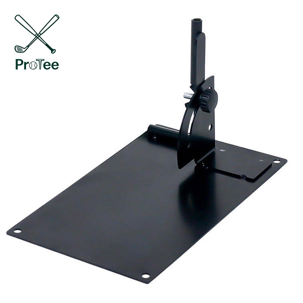 Golf Alignment Sticks Holder Angle Adjustable Golf Training Aid Golf Swing Trainer Metal Golf Training Aid for Swing Path