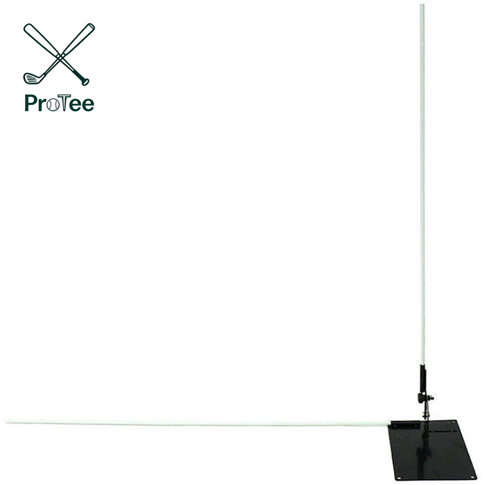 Golf Alignment Sticks Holder Angle Adjustable Golf Training Aid Golf Swing Trainer Metal Golf Training Aid for Swing Path