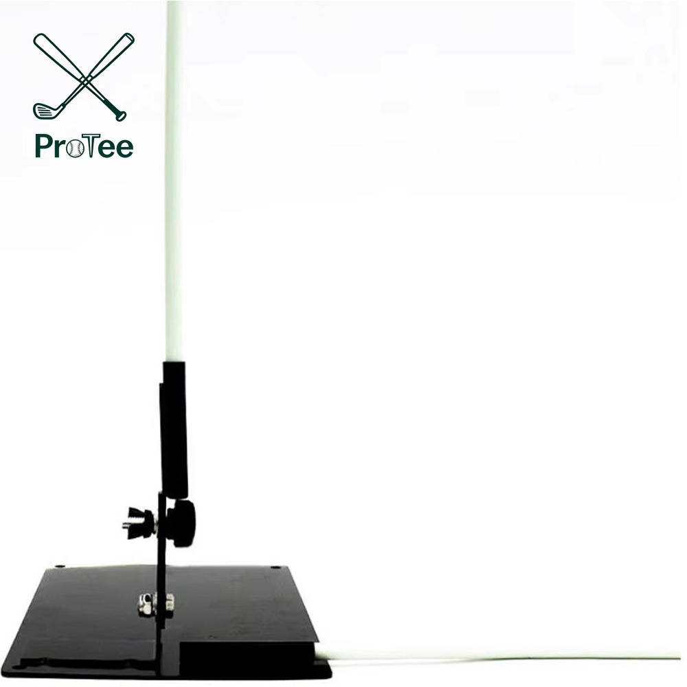 Golf Alignment Sticks Holder Angle Adjustable Golf Training Aid Golf Swing Trainer Metal Golf Training Aid for Swing Path