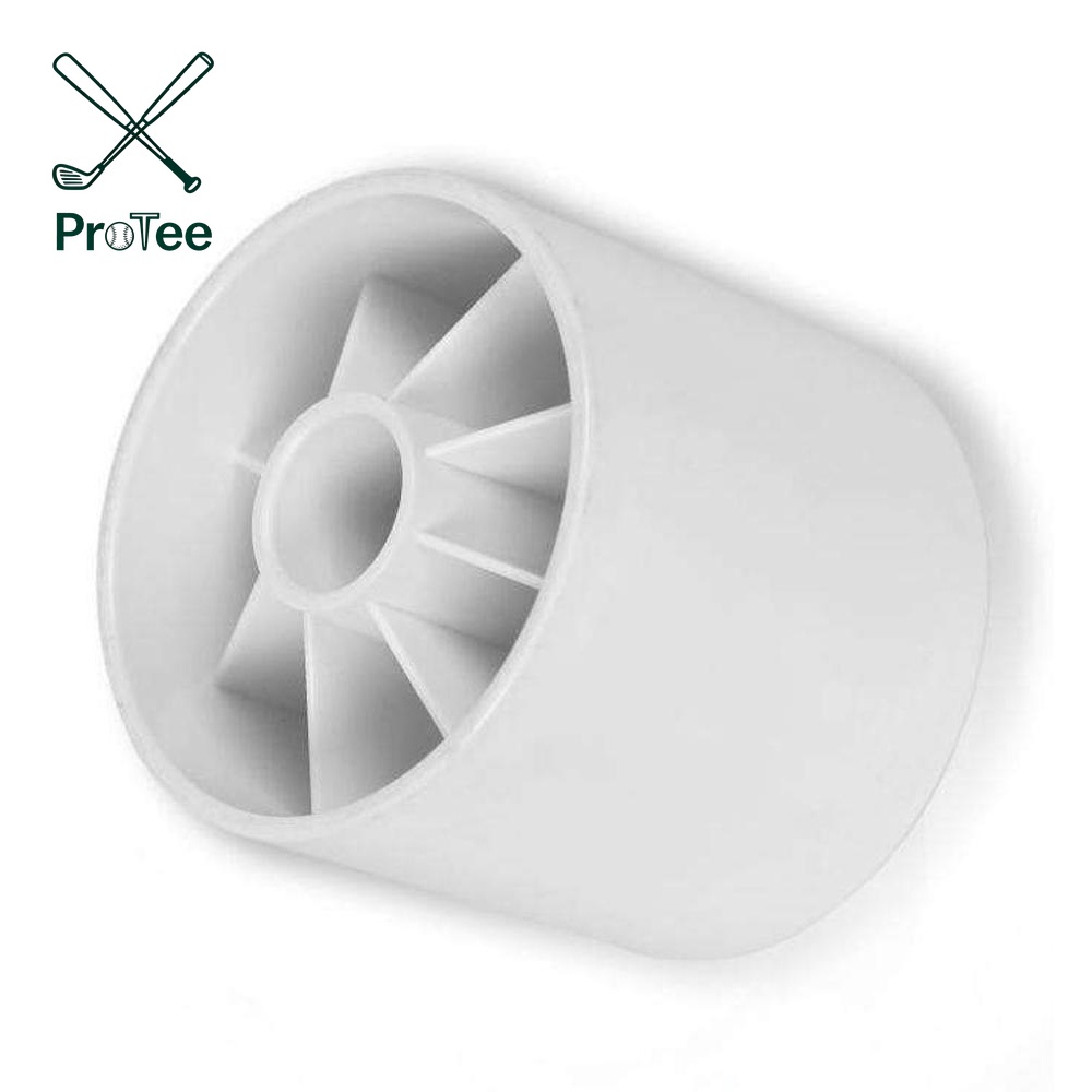4 Inch Golf Hole Cup Golf Putting Cup for Outdoor Backyard Bright White Plastic Golf Cup Golf Accessories for Golf Practice